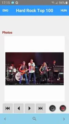 Hard Rock Top 100 android App screenshot 5