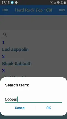 Hard Rock Top 100 android App screenshot 6